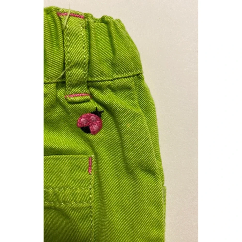 Gymboree Cute Ladybug Green Shorts Sz 6
